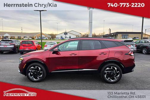 Dawning Red 2023 Kia Sportage SX-Prestige