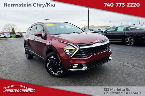 Dawning Red 2023 Kia Sportage SX-Prestige