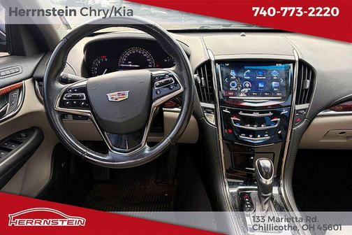 Dark Adriatic Blue 2017 Cadillac ATS 2.0L Turbo Luxury