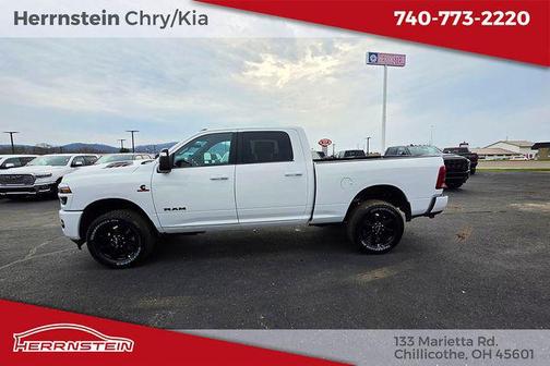 Bright White Clearcoat 2026 RAM 2500 Laramie Crew Cab 4x4 6'4' Box