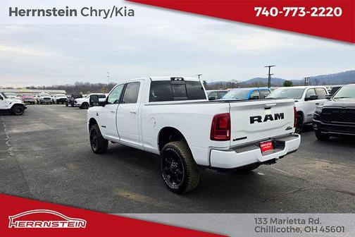 Bright White Clearcoat 2026 RAM 2500 Laramie Crew Cab 4x4 6'4' Box