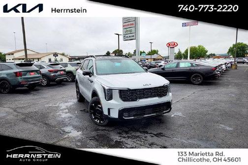 Gray 2026 Kia Sorento X-Line SX Prestige