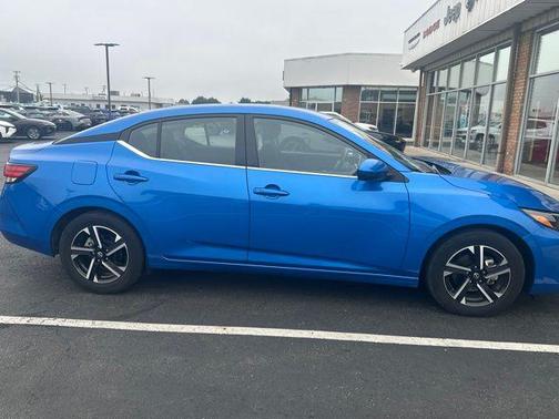 Electric Blue Metallic 2025 Nissan Sentra SV