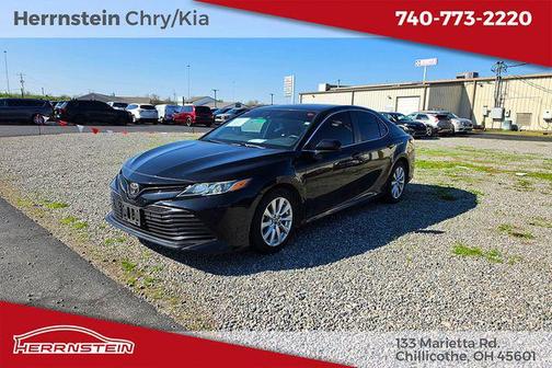 Midnight Black 2019 Toyota Camry LE