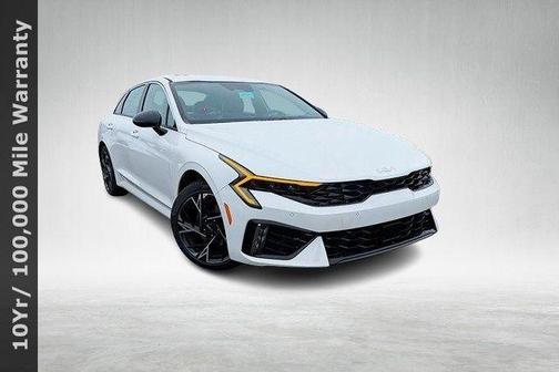 White Pearl 2026 Kia K5 GT-Line