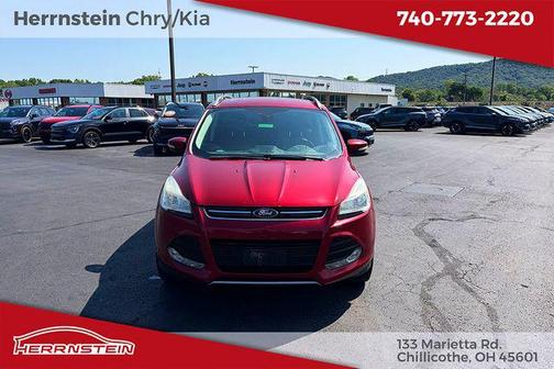 Ruby Red Metallic Tinted Clearcoat 2015 Ford Escape Titanium