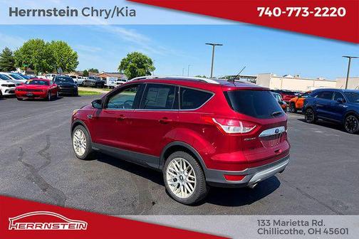 Ruby Red Metallic Tinted Clearcoat 2015 Ford Escape Titanium
