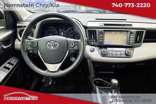 Super White 2017 Toyota RAV4 XLE