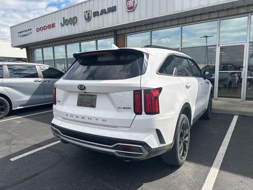 Glacial White Pearl 2021 Kia Sorento SX