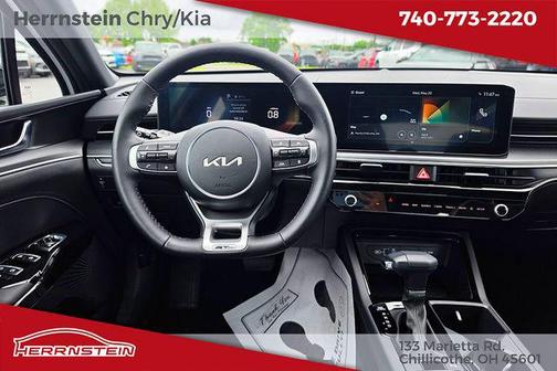 Glacial White Pearl 2022 Kia K5 GT-Line