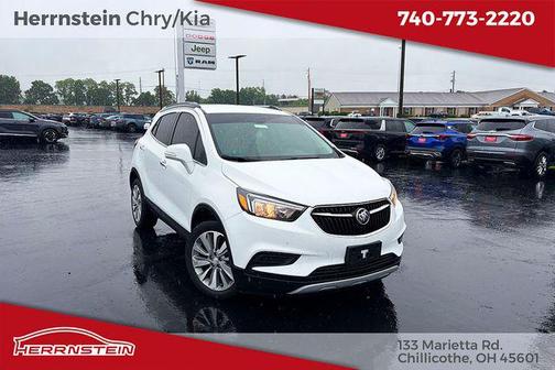 Summit White 2018 Buick Encore Preferred