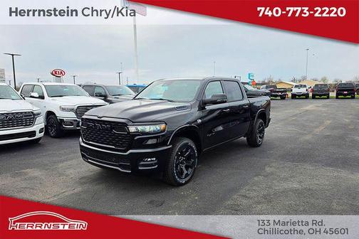 Diamond Black Crystal Pearlcoat 2026 RAM 1500 Big Horn/Lone Star