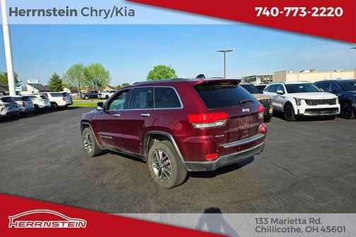 Velvet Red Pearlcoat 2017 Jeep Grand Cherokee Limited