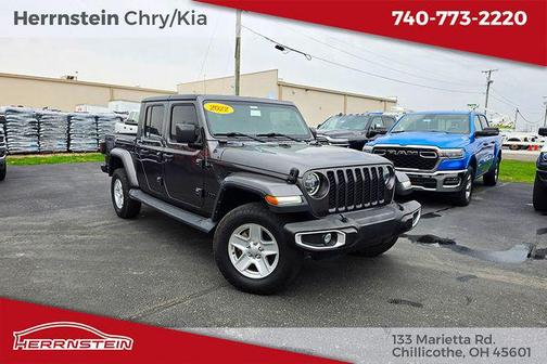 Granite Crystal Metallic Clearcoat 2022 Jeep Gladiator Sport S