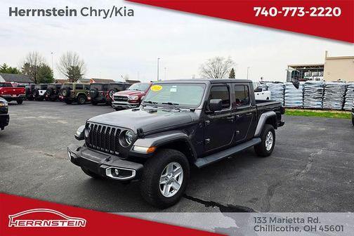 Granite Crystal Metallic Clearcoat 2022 Jeep Gladiator Sport S