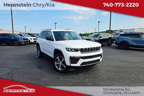 Bright White Clearcoat 2026 Jeep Grand Cherokee Limited