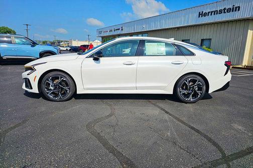 White Pearl 2026 Kia K5 GT-Line AWD