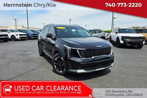 Ebony Black 2025 Kia Sorento S