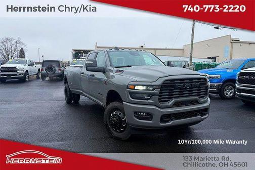 Gray 2026 RAM 3500 Big Horn Crew Cab 4x4 8' Box