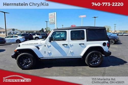 Bright White Clearcoat 2026 Jeep Wrangler 4-Door 85th Anniversary Edition