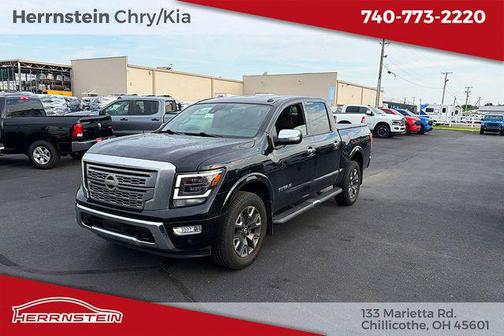 Super Black 2021 Nissan Titan Platinum Reserve