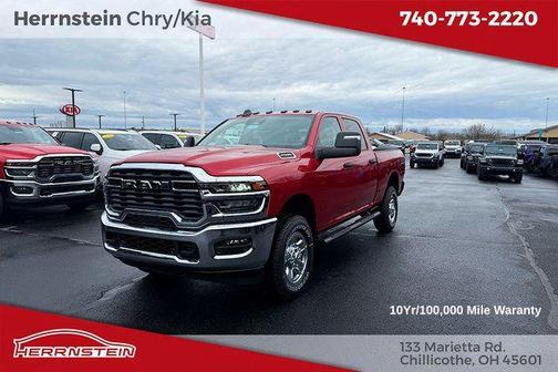 Molten Red 2026 RAM 2500 Tradesman Crew Cab 4x4 6'4' Box
