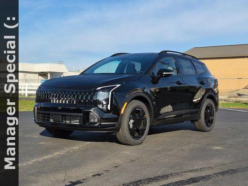 Ebony Black 2026 Kia Sportage X-Line