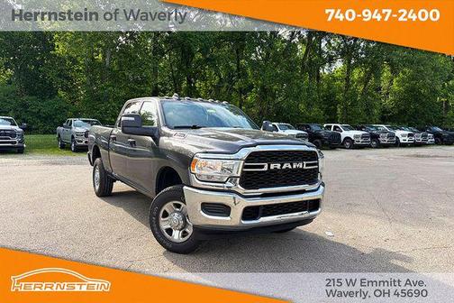 Granite Crystal Metallic Clearcoat 2024 RAM 2500 Tradesman Crew Cab 4x4 6'4' Box