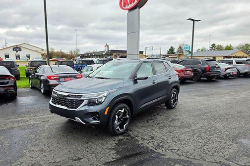 Gray 2026 Kia Seltos EX