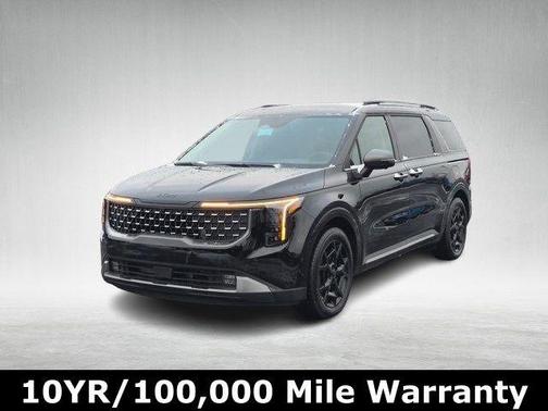 Aurora Blue 2026 Kia Carnival Hybrid SX Prestige