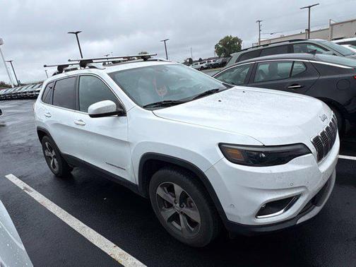 Bright White Clearcoat 2021 Jeep Cherokee Limited