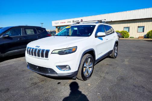 Bright White Clearcoat 2021 Jeep Cherokee Limited