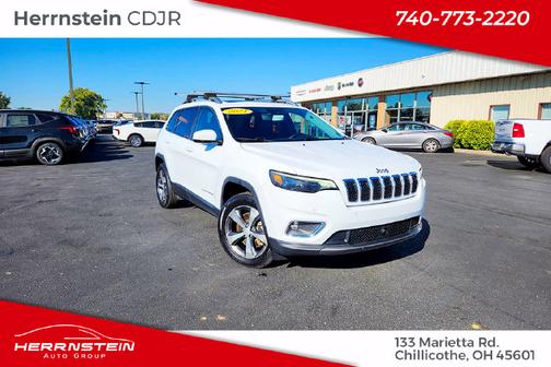 Bright White Clearcoat 2021 Jeep Cherokee Limited