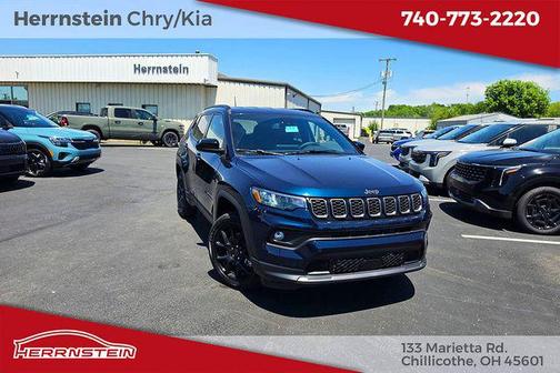 Fathom Blue Pearl Coat 2026 Jeep Compass Latitude