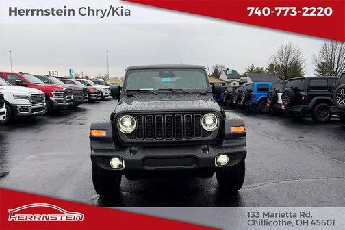 Black Clearcoat 2026 Jeep Wrangler Sport S