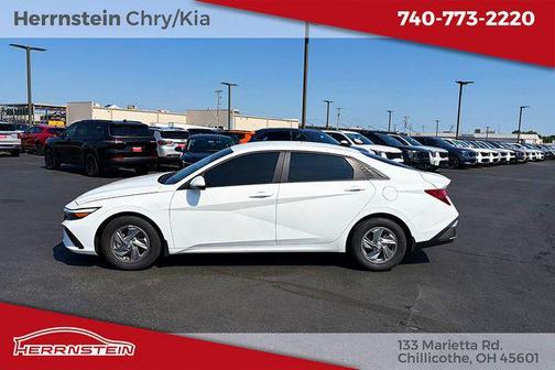 Serenity White 2024 Hyundai ELANTRA SE