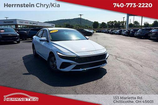 Serenity White 2024 Hyundai ELANTRA SE