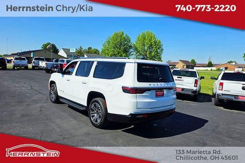 Bright White Clearcoat 2024 Jeep Wagoneer L Series II 4x4