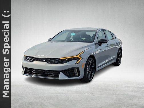 Gray 2026 Kia K5 GT-Line