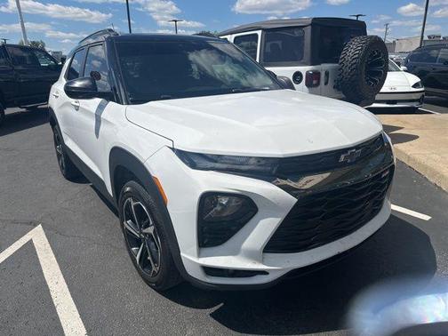 Summit White 2022 Chevrolet Trailblazer RS