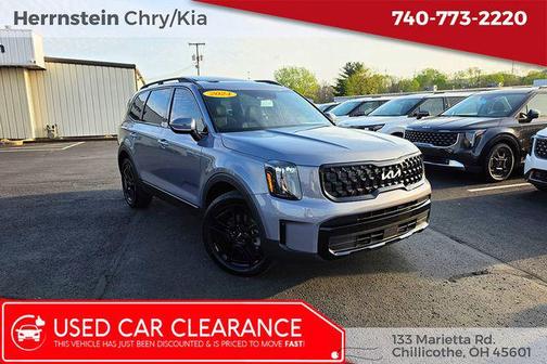 Everlasting Silver 2024 Kia Telluride EX X-Line