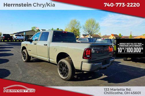 Gray 2026 RAM 2500 Big Horn Crew Cab 4x4 6'4' Box