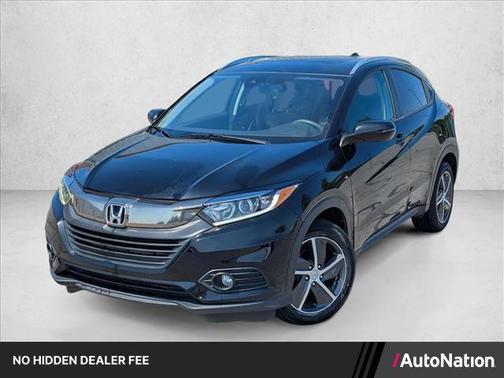 Crystal Black Pearl 2022 Honda HR-V EX