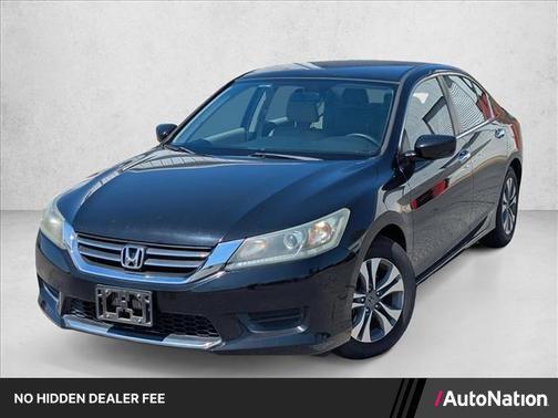 Crystal Black Pearl 2015 Honda Accord LX