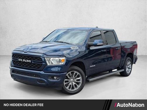 Patriot Blue Pearlcoat 2022 RAM 1500 Big Horn/Lone Star
