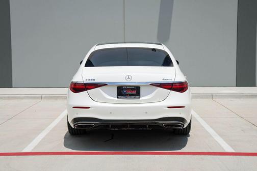 White 2023 Mercedes-Benz S-Class 4MATIC