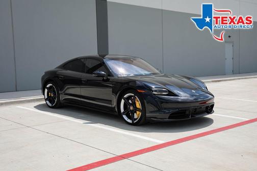 Black 2020 Porsche Taycan Turbo S