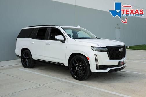 Crystal White Tricoat 2021 Cadillac Escalade Sport