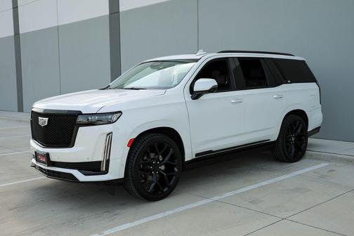 Crystal White Tricoat 2021 Cadillac Escalade Sport