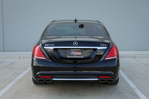 Black 2017 Mercedes-Benz AMG S 63 4MATIC